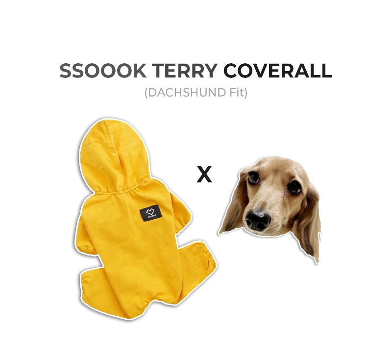 SSOOOK Terry Coverall [French Buldog Fit, For Unisex, SO-OR335)