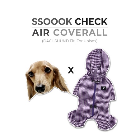 SSOOOK Check Air Coverall (for dax only, for men and women) [SO-OW145]